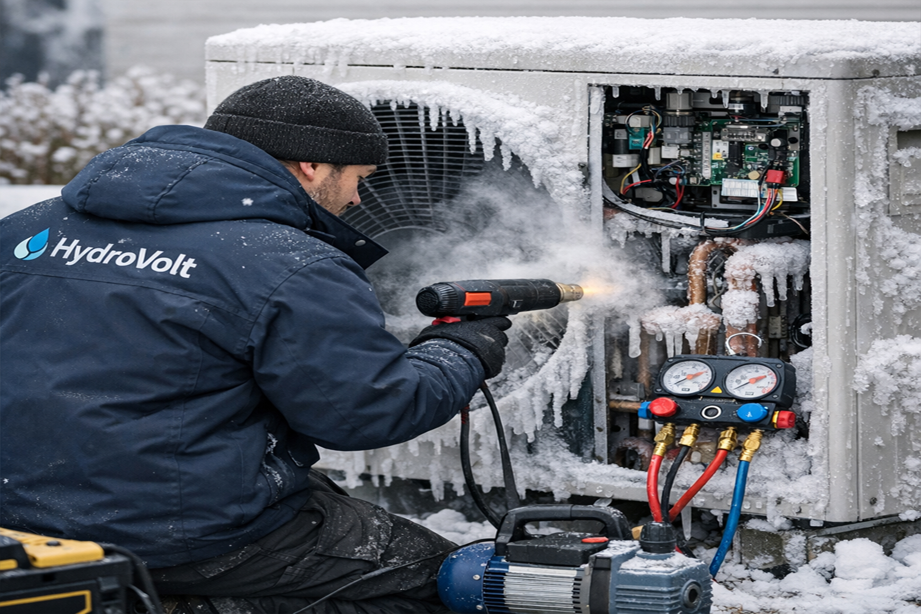 Instalacja pompy ciepła i podłączenie kotłowni - ekologiczne rozwiązania HydroVolt
